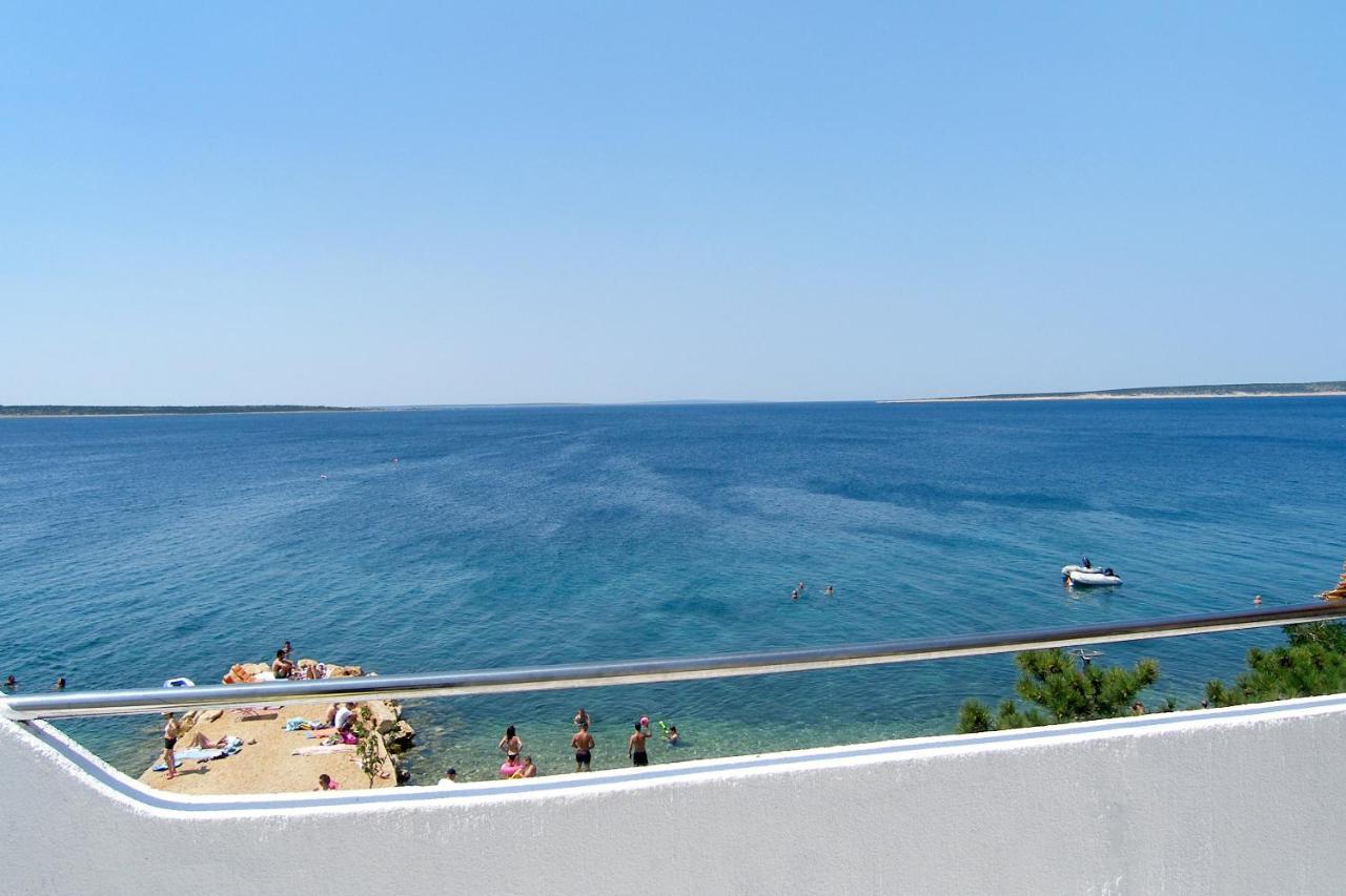 Apartments By The Sea Mandre, Pag - 4093 Kolan Exteriör bild