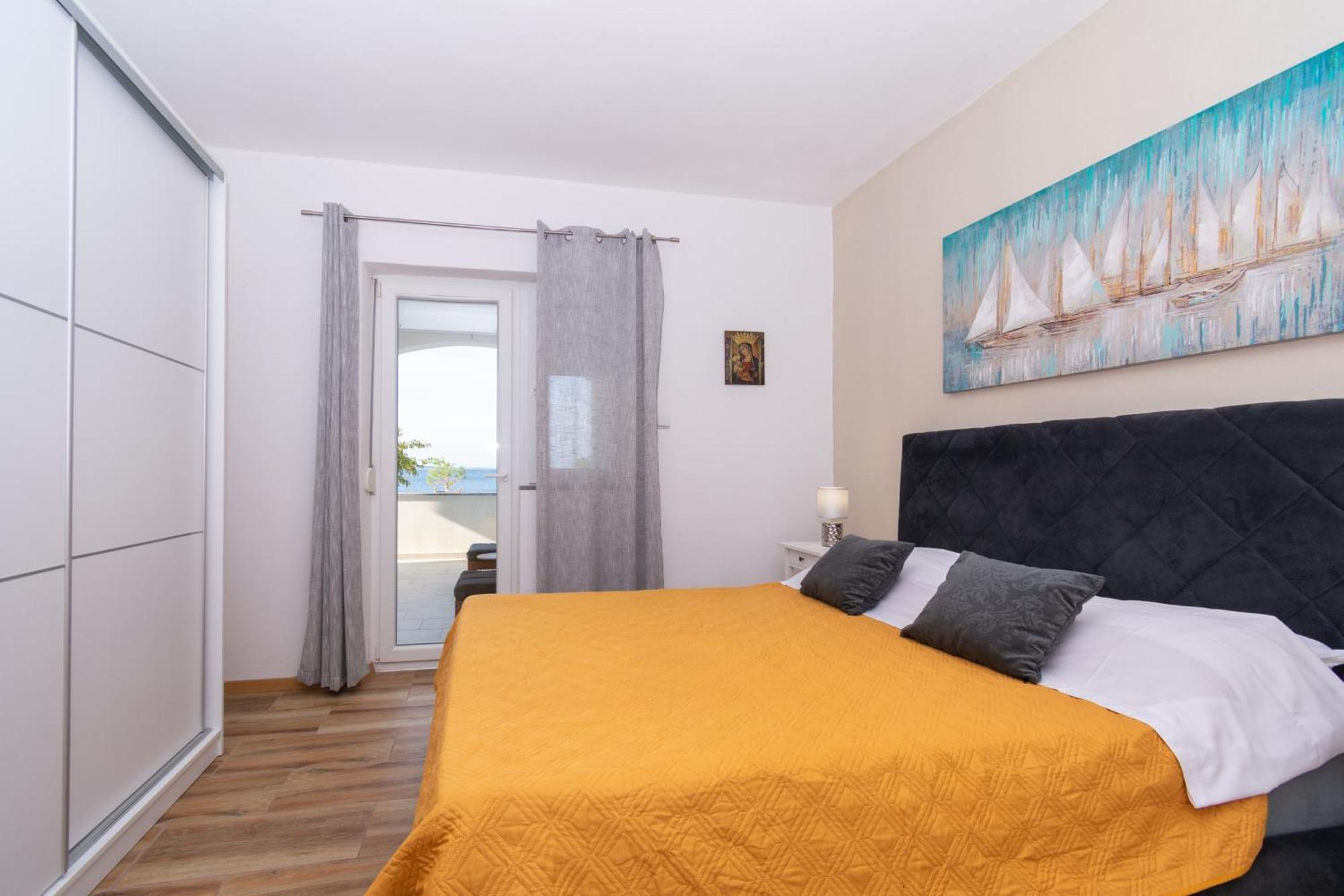 Apartments By The Sea Mandre, Pag - 4093 Kolan Rum bild